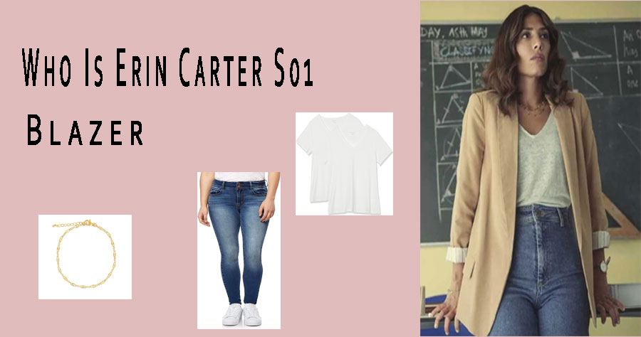 Necklace worn by Erin Carter (Evin Ahmad) in Who Is Erin Carter? TV series  outfits (Season 1 Episode 4)